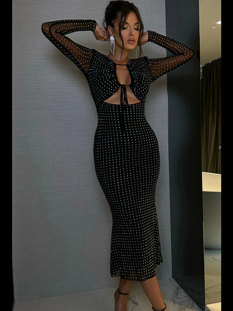 Vestido Feminino Longo Elegante Joli