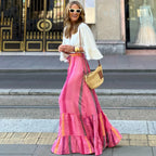 Saia Feminina Estampada Pink