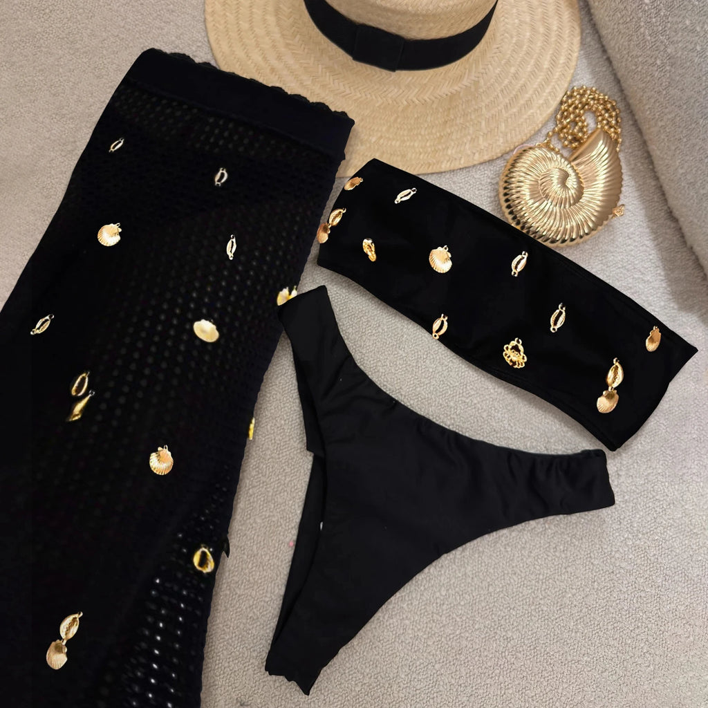 Biquíni Feminino 3 Peças Celine