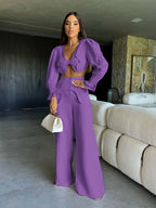 Conjunto Feminino elegante Anika