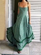 Vestido Feminino Estampa Xadrex Lorem