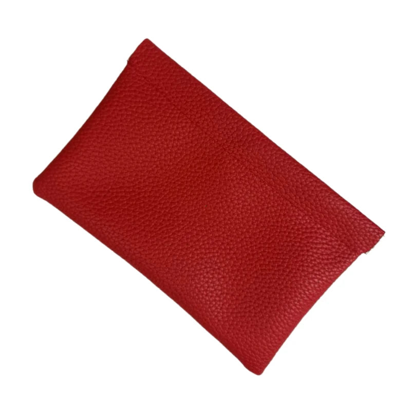 Carteira Porta Passaporte e Dinheiro De Couro  Moana