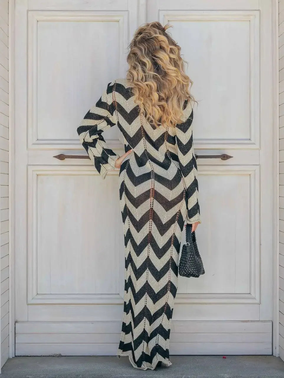 Saída de Praia Longo Listrado Maitê