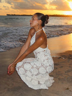 Saída de Praia de Renda Frente Única Zoe