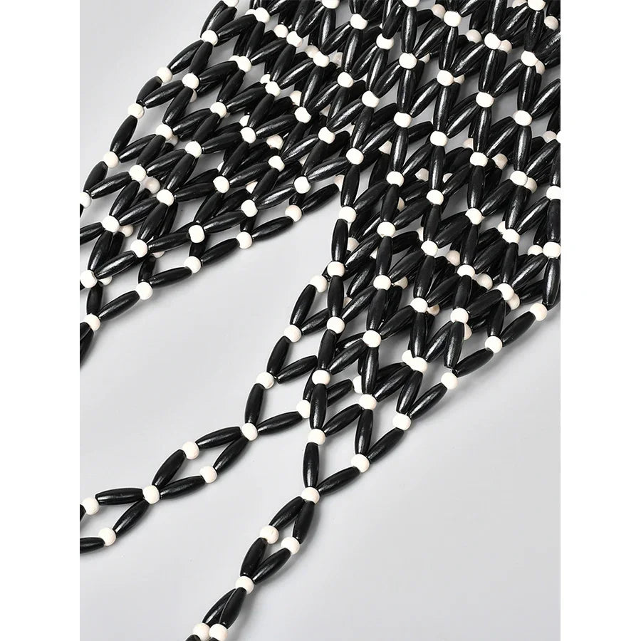 Bolsa Feminina de Madeira Vazado Raimara