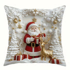 Capa de almofada para sofá, decoração para casa, presente de Ano Novo