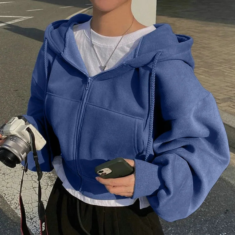 Moletom Feminino Com Capuz Dalva