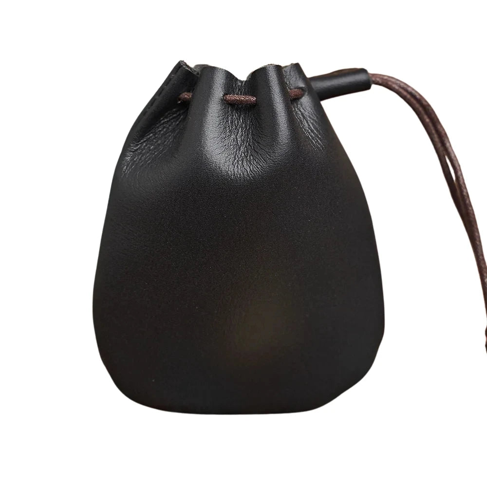 Porta Moeda De Corda Couro Legítimo Cibele