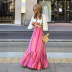 Saia Feminina Estampada Pink