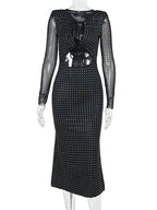 Vestido Feminino Longo Elegante Joli