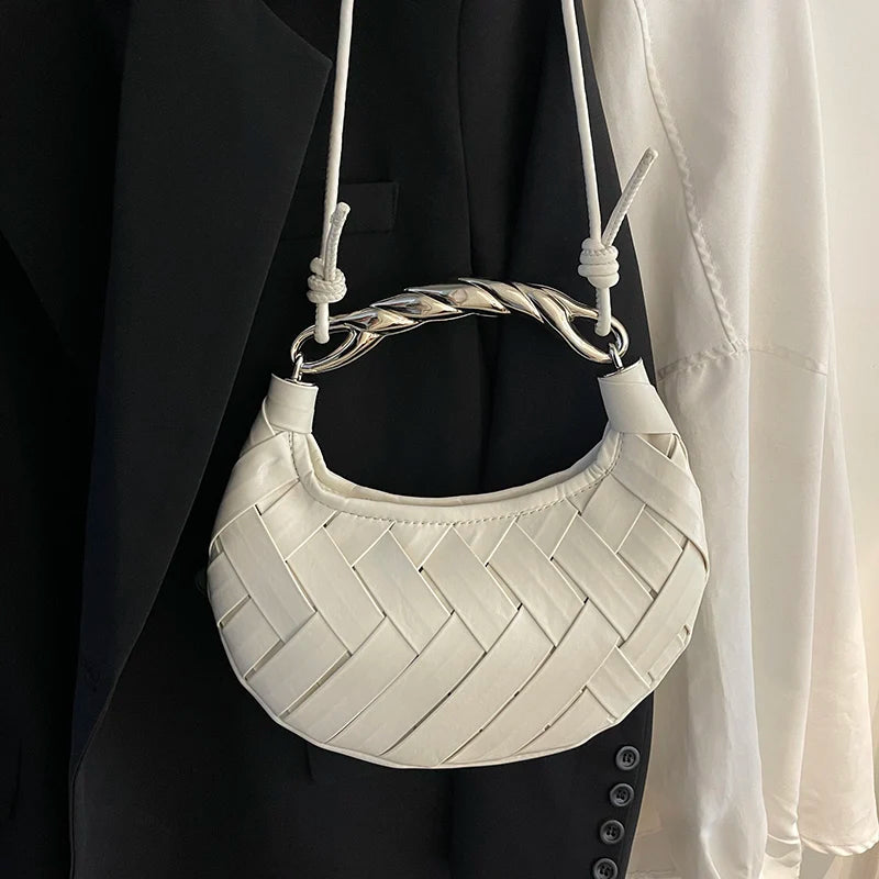 Bolsa Feminina de Luxo Americana De Couro Sintético