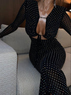 Vestido Feminino Longo Elegante Joli