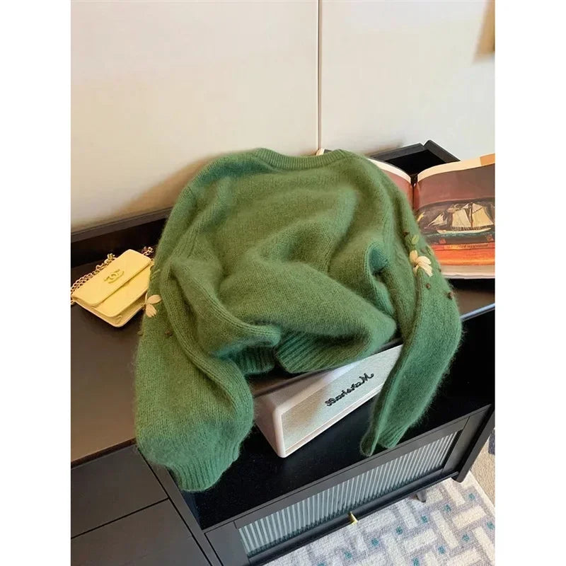 Sueter Feminino Bordado Florais Agnes