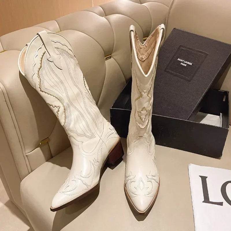 Bota Feminina Cowboy Vintage Sara