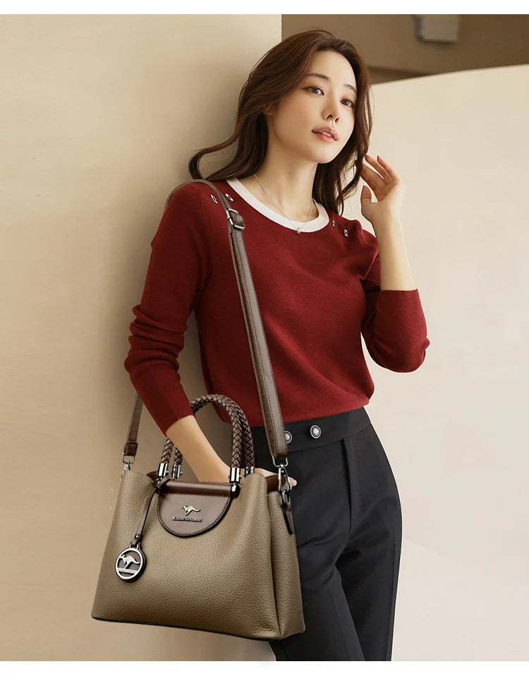 Bolsa Feminina Elegância Alta Qualidade Ziaara