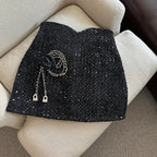 Saia Feminina de Cintura Alta  Samir