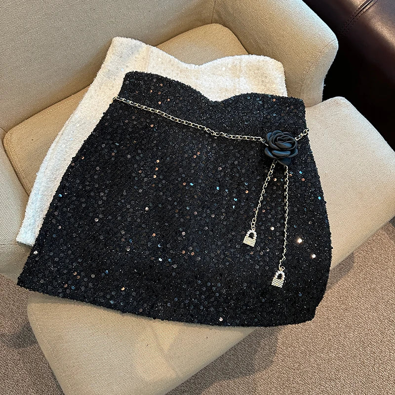 Saia Feminina de Cintura Alta  Samir