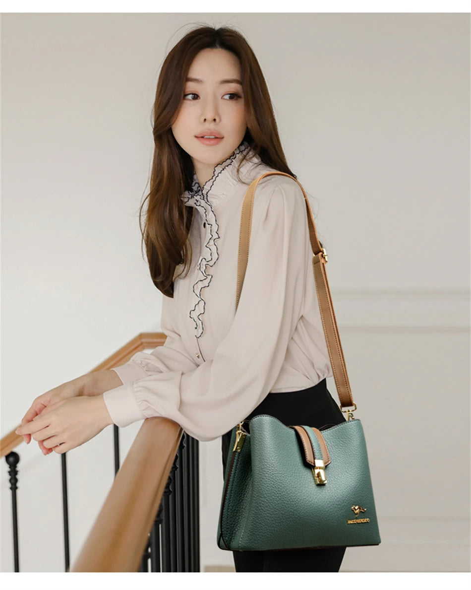 Bolsa Feminina Elegância Alta Qualidade Ladies