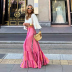 Saia Feminina Estampada Pink