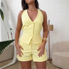 Conjunto De Terno Feminino Decote V Vienna