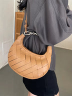 Bolsa Feminina de Luxo Americana De Couro Sintético