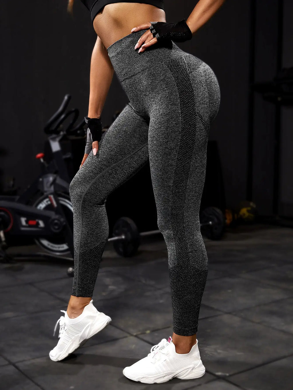 Calça Leggings Esportiva Feminina Pra Treino Sem Costura