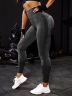 Calça Leggings Esportiva Feminina Pra Treino Sem Costura
