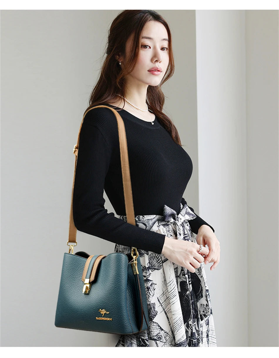 Bolsa Feminina Elegância Alta Qualidade Ladies