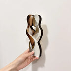 Estatua de Madeira Casal