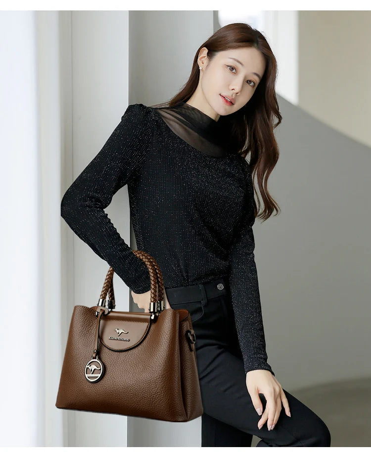 Bolsa Feminina Elegância Alta Qualidade Ziaara