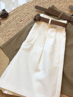Shorts feminino Perna Larga Verão