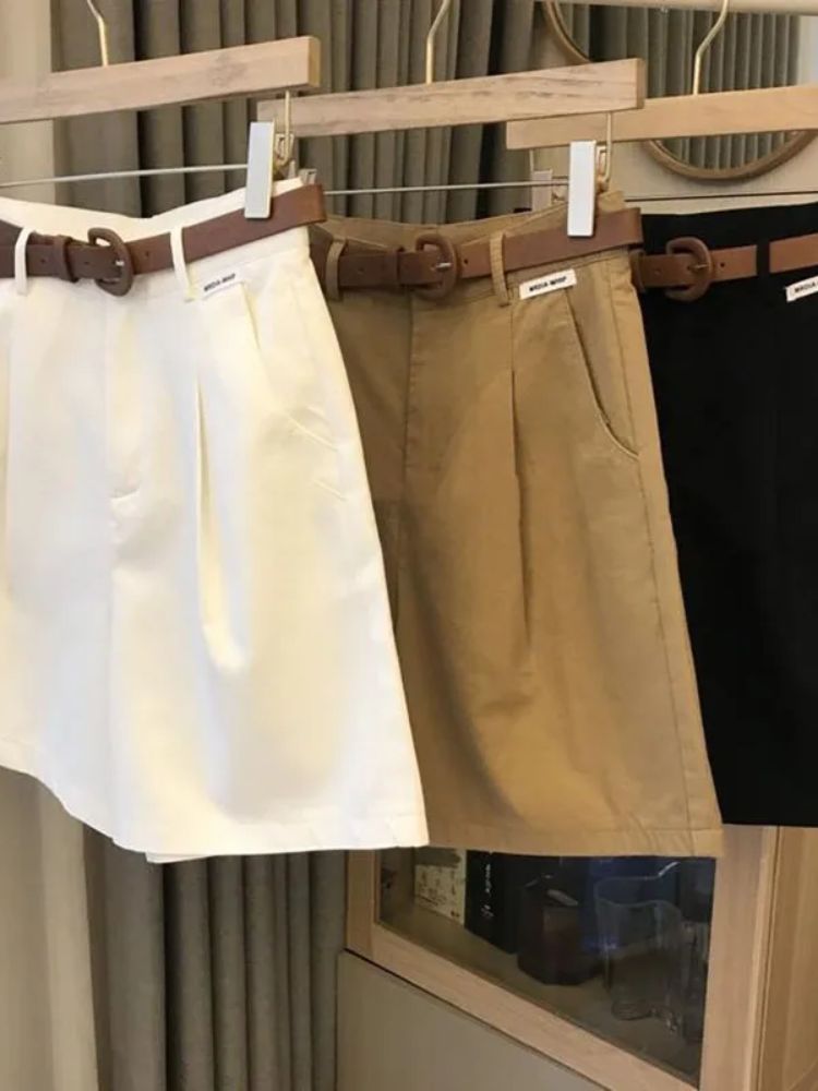 Shorts feminino Perna Larga Verão