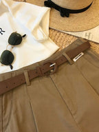 Shorts feminino Perna Larga Verão