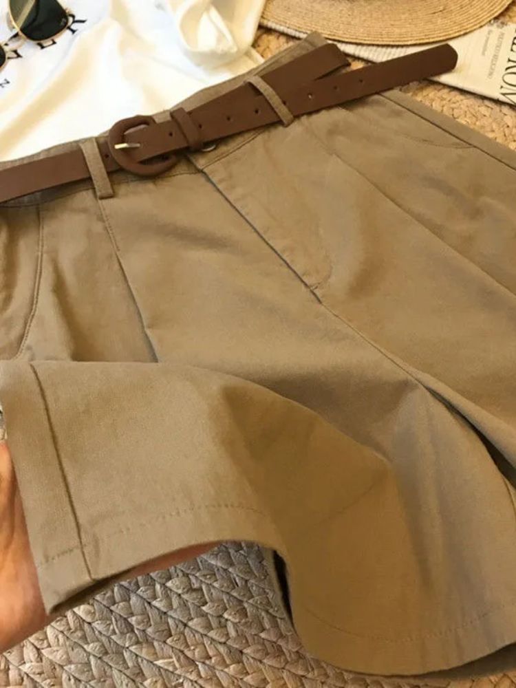 Shorts feminino Perna Larga Verão