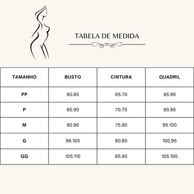 Conjunto Feminino Ana Livia Elegance