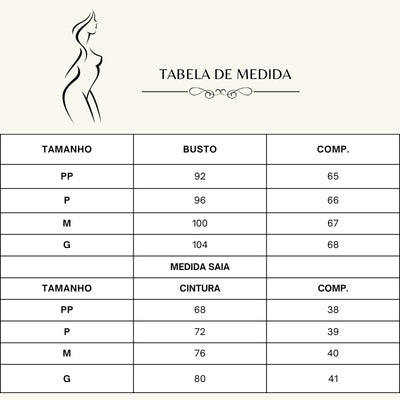 Conjunto Feminino Glamour Lux